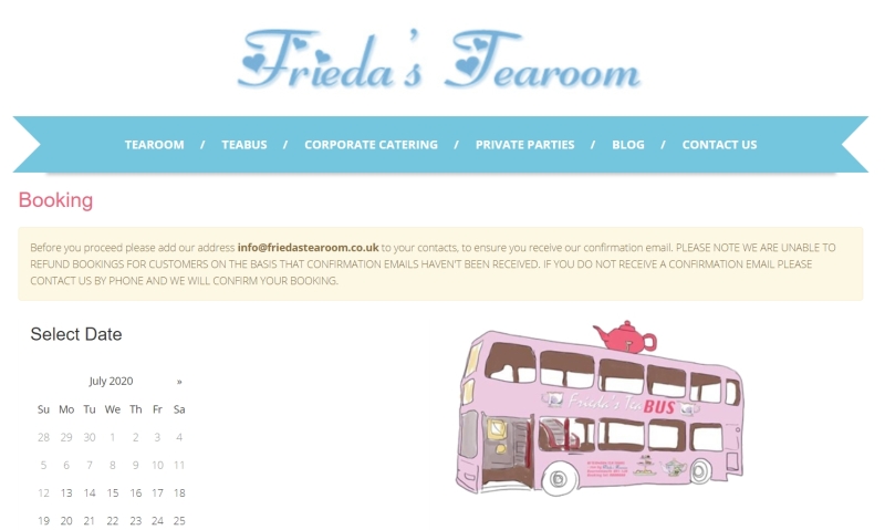 frieda's tearoom